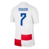 Maillot de Supporter Croatie Majer 7 Domicile Euro 2024 Pour Enfant